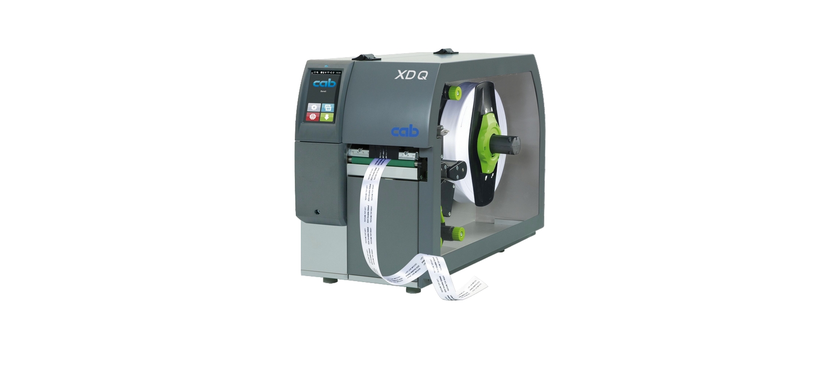Yeni geliştirilmiş Cab XDQ çift taraflı etiket yazıcısı ile tanışın..